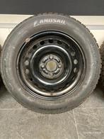 15” Peugeot 207 / 208 / Partner velgen + winterbanden 4x108, Auto-onderdelen, Banden en Velgen, Gebruikt, 15 inch, Banden en Velgen