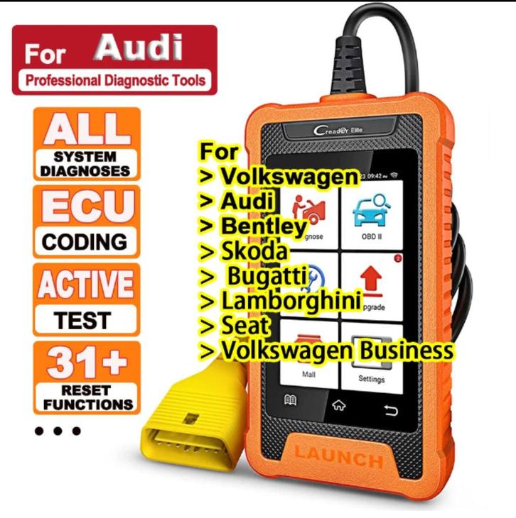 OBD Scanner - OBD2 - Auto Scanner - Auto uitlezen - Vor Audi, Auto diversen, Autogereedschap, Nieuw, Verzenden