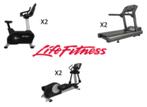 Life Fitness cardio set | loopband | crosstrainer | upright, Sport en Fitness, Fitnessmaterialen, Overige typen, Ophalen of Verzenden