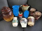 Diverse vintage retro West Germany keramische fat lava vazen, Ophalen of Verzenden