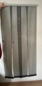 Vliegengordijn lamellenhor zwart 85x210cm, Ophalen, 200 cm of meer, Zwart, 50 tot 100 cm