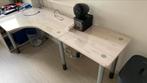 Flexa white wash bureau, Huis en Inrichting, Bureaus, Ophalen, In hoogte verstelbaar, Gebruikt, Bureau