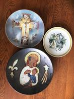 3 Sierborden met Bijbelse afbeeldingen, Ophalen of Verzenden