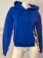 Love Moschino hoodie met aparte zijkant maat it 42 M., Blauw, Zo goed als nieuw, Maat 36 (S), Moschino