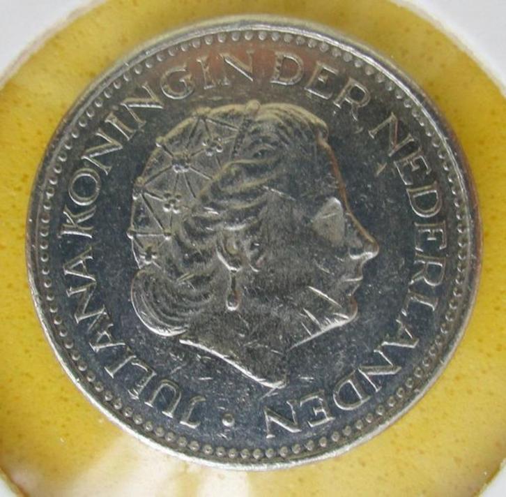 (vaw2370) Munt 1980 Nederland Juliana Gulden, Postzegels en Munten, Munten | Nederland, Losse munt, 1 gulden, Koningin Juliana