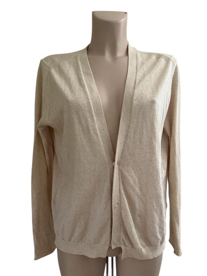 Humanoid vest S, Kleding | Dames, Truien en Vesten, Zo goed als nieuw, Maat 38/40 (M), Beige, Ophalen of Verzenden