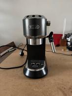 DeLonghi Dedica Espressomachine, melkopschuimer & bonenmaler, Witgoed en Apparatuur, Koffiezetapparaten, Ophalen, Gebruikt, Espresso apparaat
