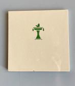 Fonteintje met vogel, tegel van J. Thooft/A.Labouchere 1920, Ophalen of Verzenden