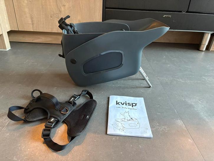 Kvisp Hondenfietszitje - Veilig op Pad!, Fietsen en Brommers, Fietsaccessoires | Fietsstoeltjes, Gebruikt, Voorzitje, 0 t/m 13 kg