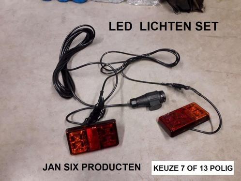 LEDLICHTEN MET BEKABELING AANSLUITING NAAR KEUZE 7 OF 13 POL, Auto diversen, Overige Auto diversen, Ophalen