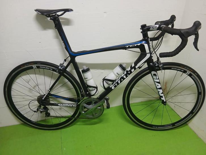 Giant TCR Carbon Racefiets, Fietsen en Brommers, Fietsen | Racefietsen, Zo goed als nieuw, Heren, Giant, Meer dan 20 versnellingen