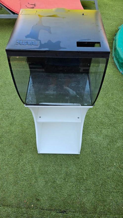 Fluval flex 57 liter met meubel, Dieren en Toebehoren, Vissen | Aquaria en Toebehoren, Zo goed als nieuw, Leeg aquarium, Ophalen