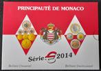Monaco 1 cent - 2 euro BU set 2014, Ophalen of Verzenden, Monaco, Overige waardes, Setje
