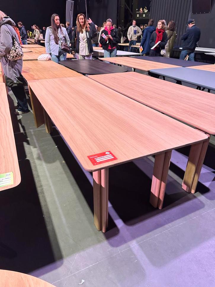 Studio Henk Paste Eettafel - Nieuw!, Huis en Inrichting, Tafels | Eettafels, Nieuw, 50 tot 100 cm, 200 cm of meer, Vijf personen of meer