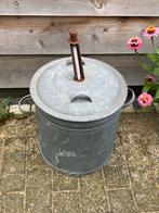 Ouderwetse zinken weckketel (041024c), Antiek en Kunst, Ophalen