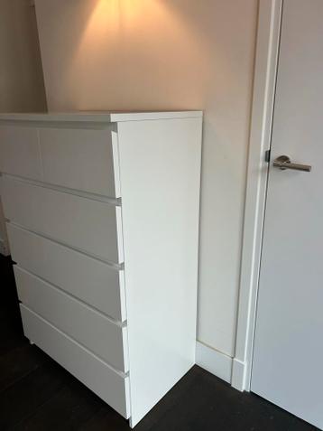 IKEA Malm ladekast, wit, 8 laden - afbeelding 13
