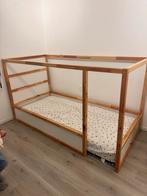 Ikea Kura Bed met Tent en Matras, Ophalen, Gebruikt, 70 tot 85 cm, Hoogslaper of Stapelbed