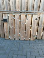 Schutting totaal 4,50 met poort ijzer, Tuin en Terras, Ophalen, 6 meter of meer, Zo goed als nieuw, Minder dan 1 meter