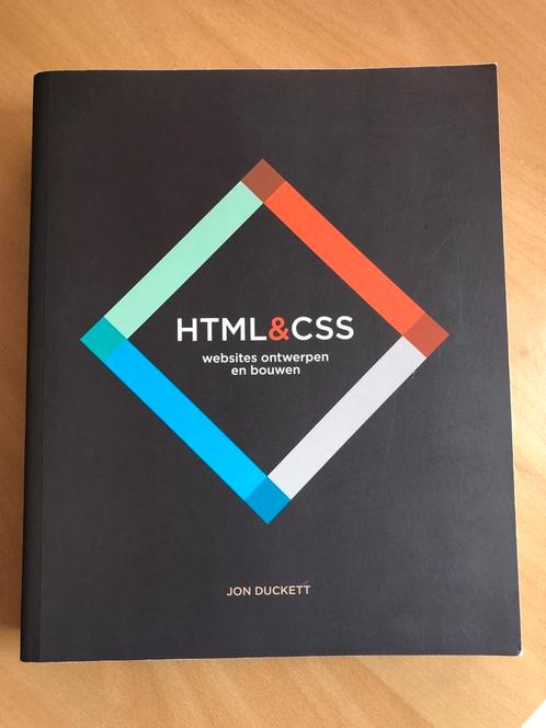 HTML & CSS - websites ontwerpen en bouwen- Jon Duckett, Boeken, Informatica en Computer, Zo goed als nieuw, Internet of Webdesign
