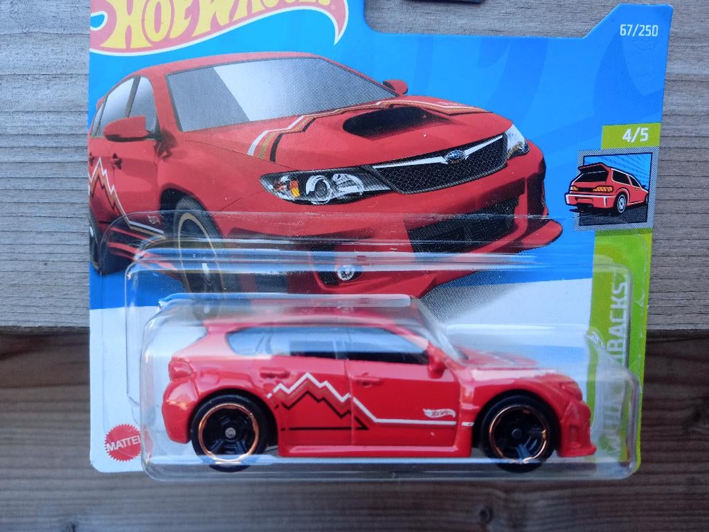 Subaru Impreza WRX STI Hotwheels, Ophalen, Nieuw, Auto