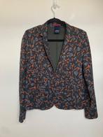 Japan TKY roest panterprint blazer travelstof maat 38, Kleding | Dames, Maat 38/40 (M), Bruin, Japan TKY, Leidsevaartweg 1, 2106NA Heemstede