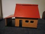 Houten boerderij met klapdak, Kinderen en Baby's, Speelgoed | Houten speelgoed, Ophalen, Zo goed als nieuw