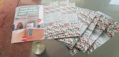 Dekamarkt volle kaarten/zegels voor keukenlinnen, Brabantia, Hobby en Vrije tijd, Spaarzegeltjes, Volle spaarkaart, Ophalen of Verzenden