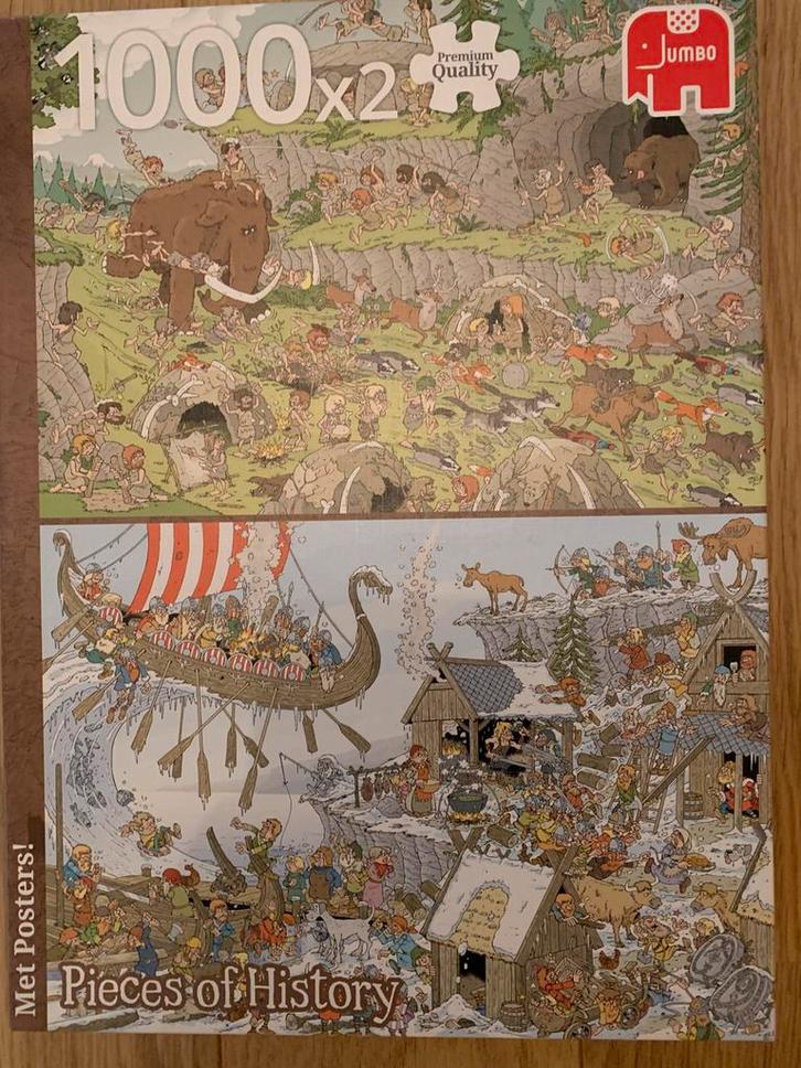 10 Legpuzzels 1000 stukjes, Hobby en Vrije tijd, Denksport en Puzzels, Zo goed als nieuw, Legpuzzel, 500 t/m 1500 stukjes, Ophalen