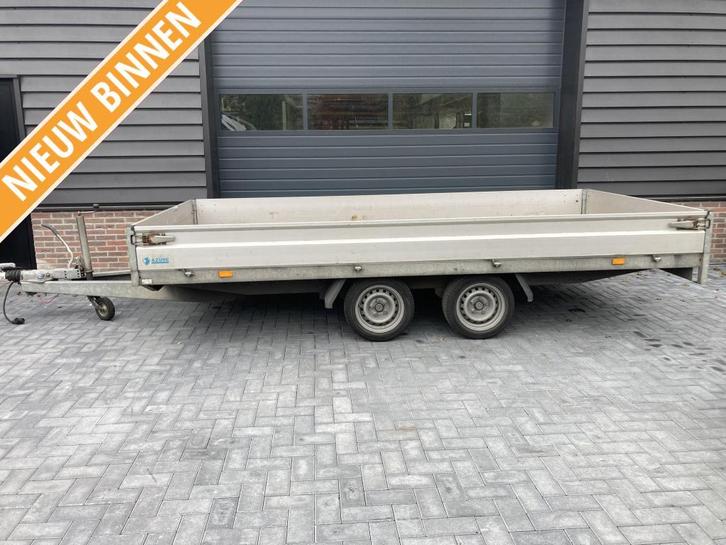 Hapert azure Plateauwagen aanhanger aanhangwagen 3000 kg, Auto diversen, Aanhangers en Bagagewagens, Gebruikt