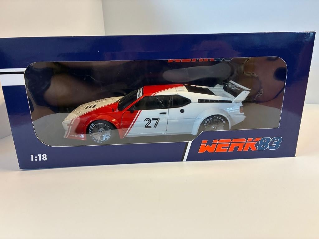 19570: BMW M1 Procar #27 - Alan Jones - 1980 - Werk83 1:18, Auto, Nieuw, Willeckstr. 7, D-35614 Asslar, Germany, Ophalen of Verzenden