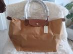 Longchamp khaki L., Ophalen of Verzenden, Zo goed als nieuw, Handtas