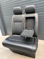 stoelen bank 2persoons volkswagen transporter t5 t6 leer, Ophalen of Verzenden, Volkswagen