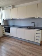 Mooie en complete Alno Keuken -Vanille Kleur, Composiet Blad, Ophalen, Gebruikt, Enkelwandige keuken, Greeploos