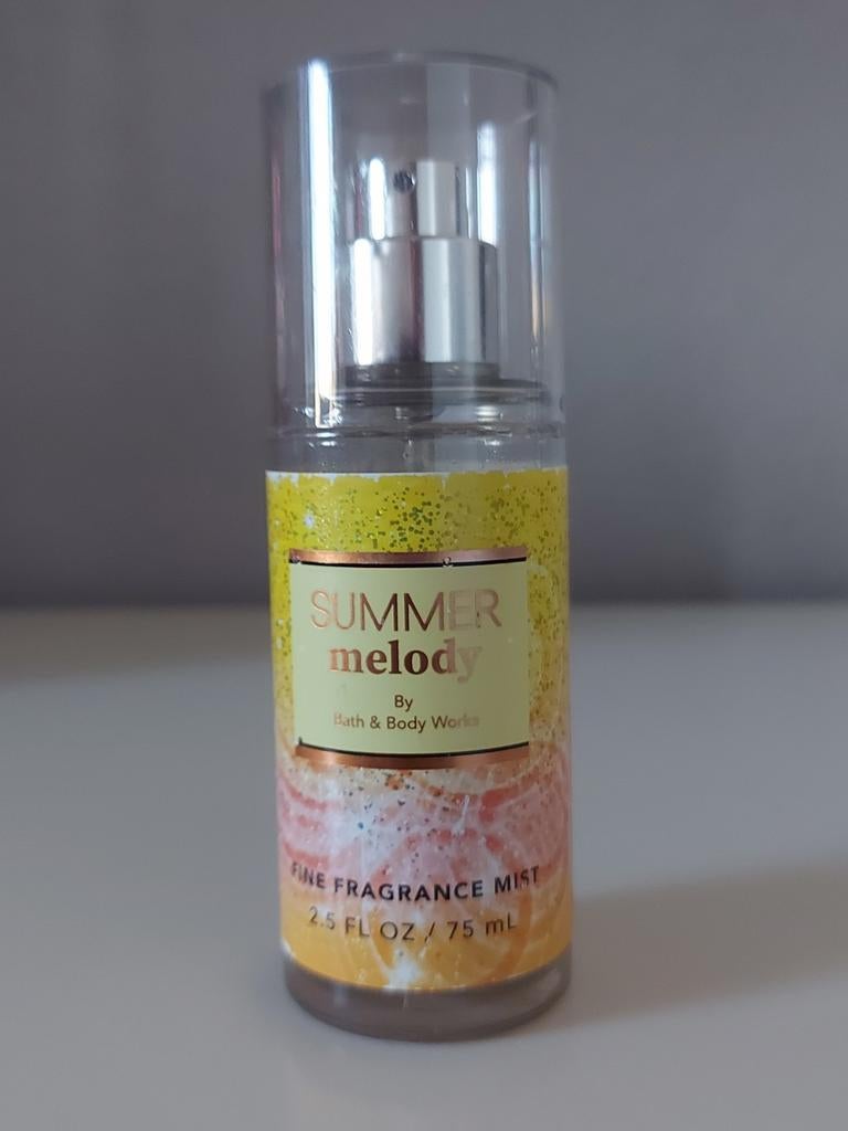 Bath & Body Works Fragrance Mist Summer Melody, Ophalen of Verzenden, Nieuw, Gehele gezicht