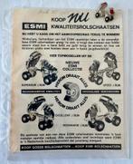 Retro Reclame advertentie Esmi Rolschaatsen met Speldje, Ophalen of Verzenden, Overige typen