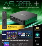 Amiko A9 Green + Plus ️ Android IPTV Box - Kastje, Audio, Tv en Foto, Mediaspelers, Nieuw, Ophalen of Verzenden