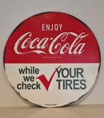 Metaal, coca cola, enjoy, cola, wandbord, decoratie, Ophalen of Verzenden, Nieuw