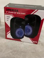 Vonyx VPS102A Actieve Speaker Set 10" 600watt, Overige merken, Gebruikt, Ophalen of Verzenden, 120 watt of meer
