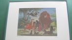Ingelijste Disney prent Junglebook 1967, Verzamelen, Disney, Ophalen of Verzenden, Leeuwenkoning of Jungle Boek, Zo goed als nieuw