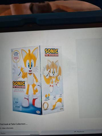 Gezocht: Tails (van Sonic the hedgehog) collectors item  beschikbaar voor biedingen