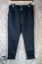 Push up jeans 7/8e model zwart maat 42 nieuw, Zwart, Nieuw, Ophalen of Verzenden, W33 - W36 (confectie 42/44)