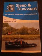 Blad Sleep en duwvaart., Ophalen, Boot