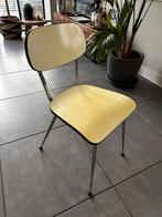 gele formica keuken stoel Retro jaren 50 vintage, Retro jaren 50, Gebruikt, Ophalen of Verzenden, Eén