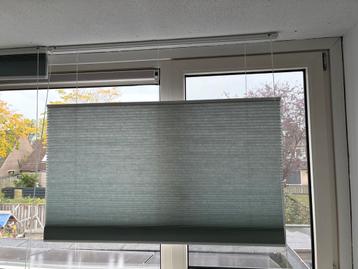 Plissé gordijn groen top down bottom up 115 breed 200 lang beschikbaar voor biedingen