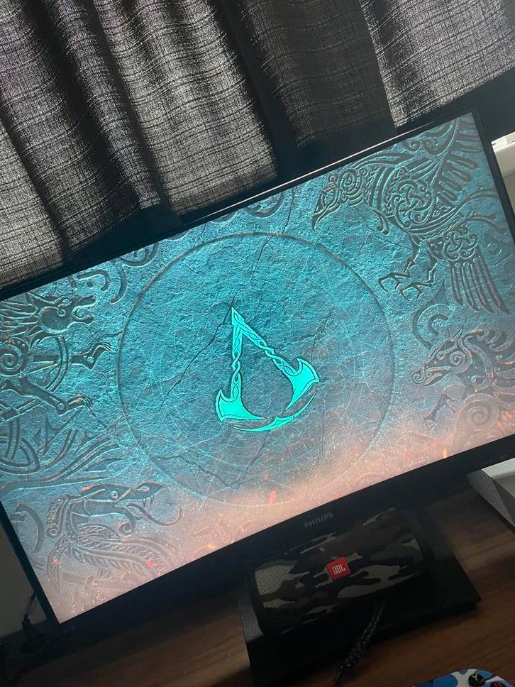 Philips curved monitor, Computers en Software, Monitoren, Zo goed als nieuw, 61 t/m 100 Hz, HDMI, VGA, Gaming, Curved, Kantelbaar