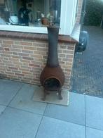 Gietijzeren tuinkachel, Tuin en Terras, Tuinhaarden, Ophalen, Gebruikt