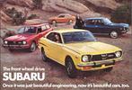 Service Manual ( 2 Delen ) , Subaru 1300 - 1400 , 1972, Ophalen of Verzenden, Overige merken
