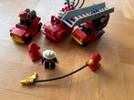 Lego Duplo Brandweer auto met ladder bluswagen set!, Ophalen of Verzenden, Zo goed als nieuw, Complete set, Duplo