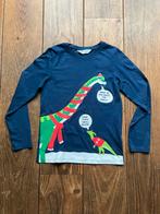 ZGAN H&M donkerblauwe Kersttrui shirt dino 134/140, Ophalen of Verzenden, Zo goed als nieuw, Jongen, Trui of Vest