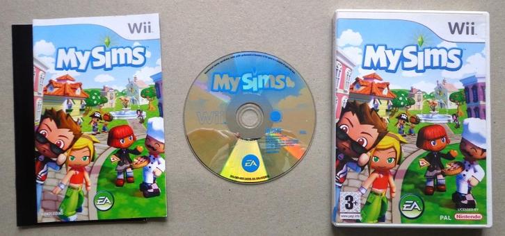 My Sims voor de Nintendo Wii Compleet, Spelcomputers en Games, Games | Nintendo Wii, Zo goed als nieuw, Ophalen of Verzenden